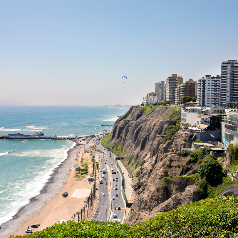 Miraflores in Lima Peru