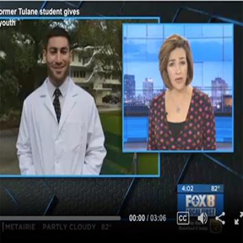 Former Tulane med student gives back to New Orleans youth