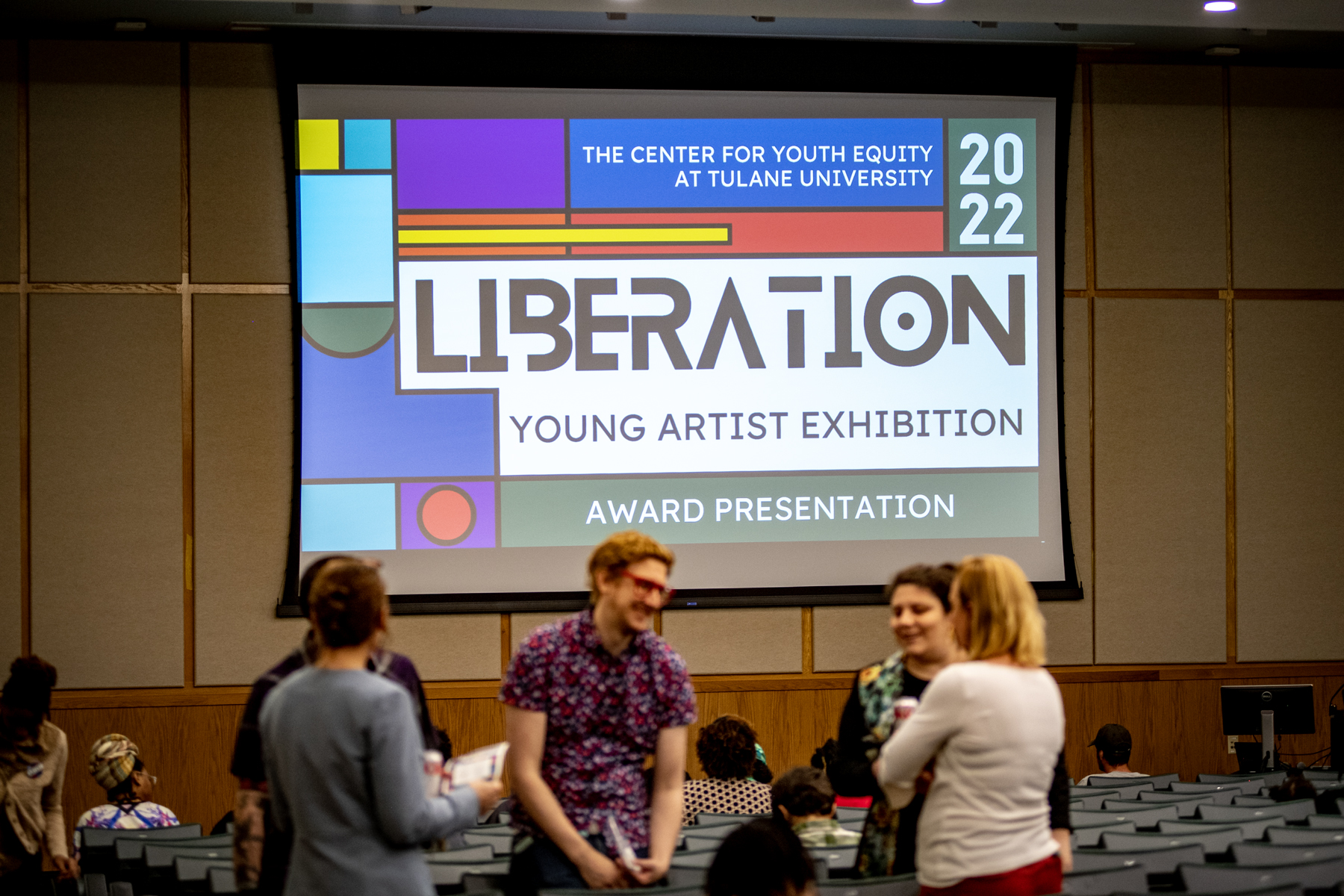 Two members of the VPI team present at a conference on violence prevention research