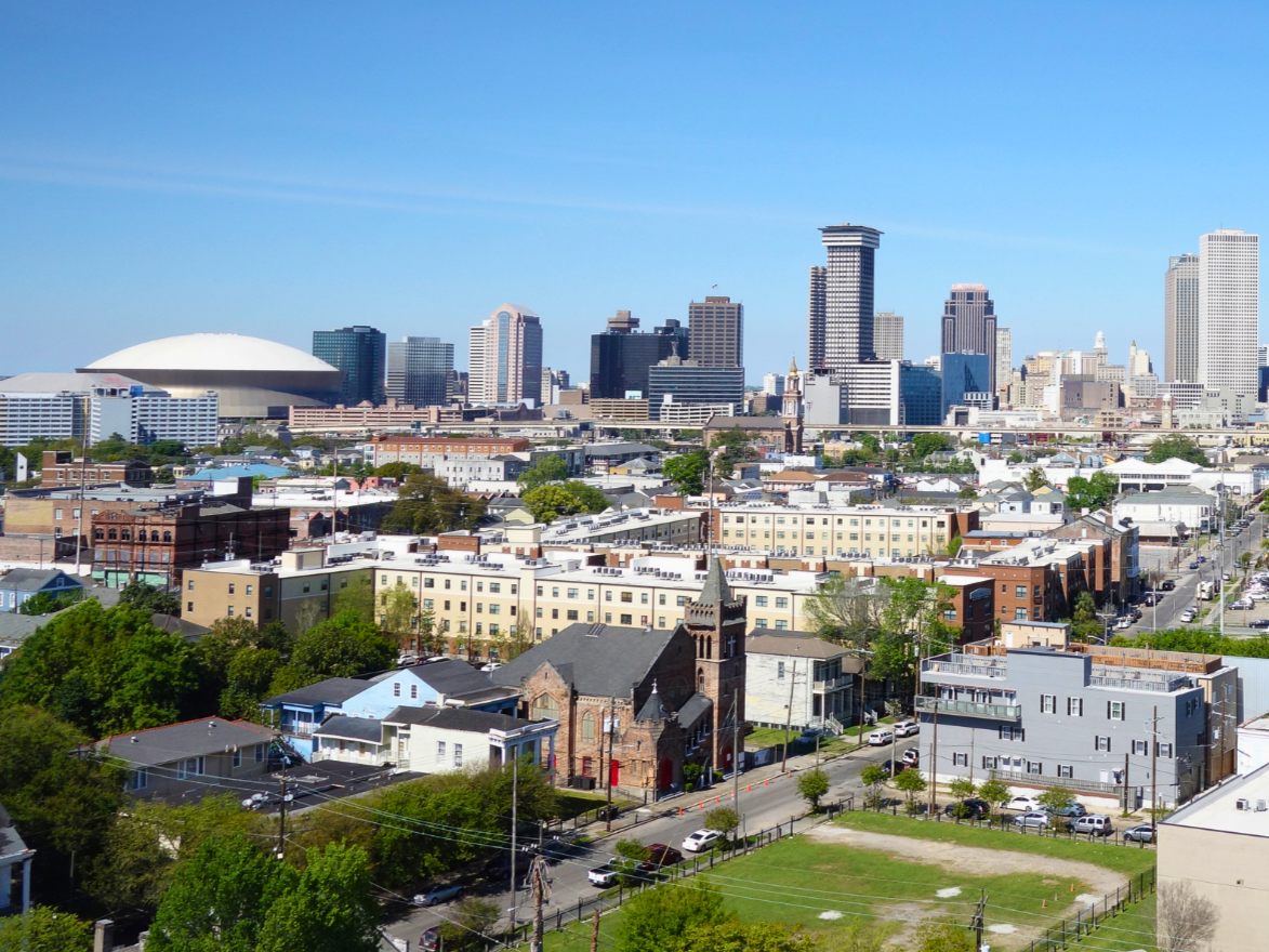 A New Orleans secondline