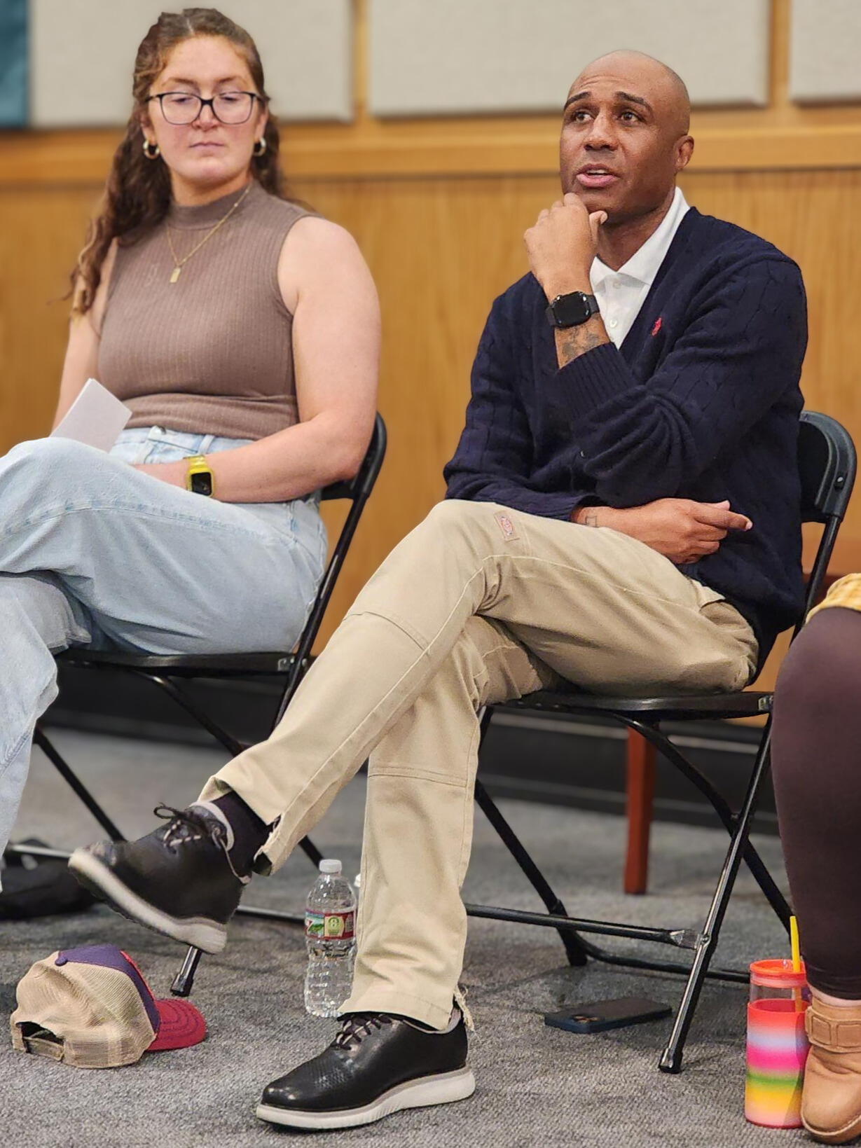 Panelists at a VPI event discuss mental health effects of mass casualty events on vulnerable populations.