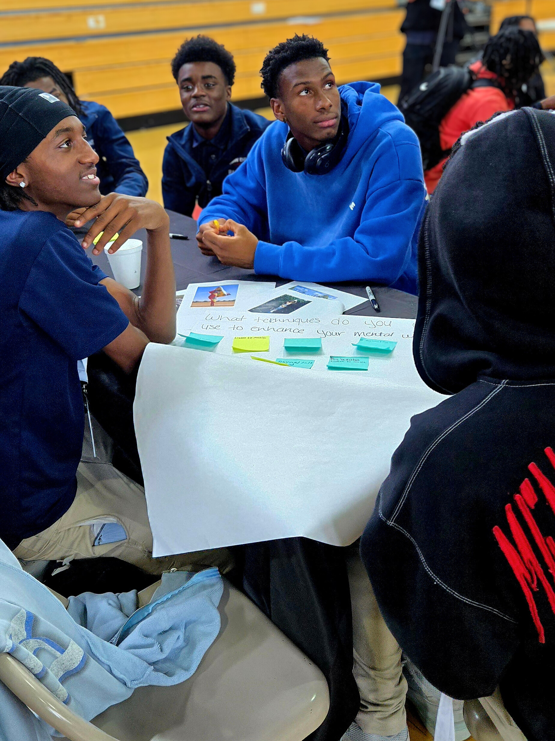 Participants in VPI's E2E program take a field trip to BMike Studios