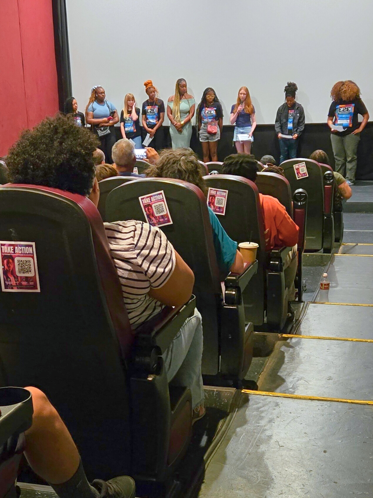 Participants in VPI's E2E program take a field trip to BMike Studios